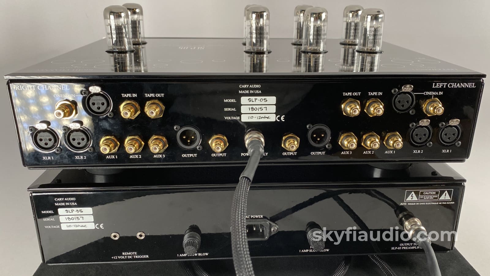 Cary Audio Slp-05 Tube Analog Preamp With Upgrades Preamplifier
