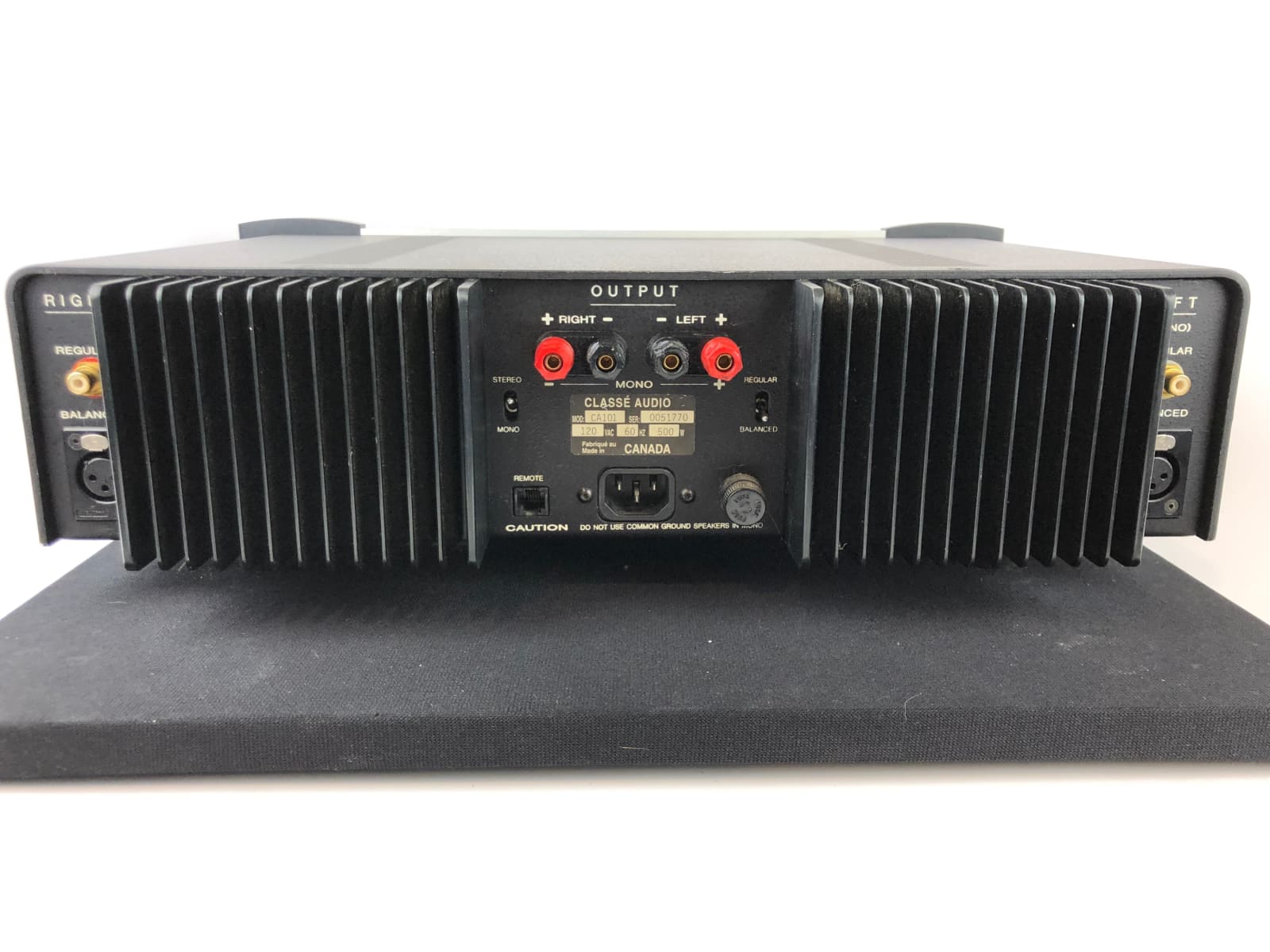 Classe Audio Ca-101 Solid State Amplifier In Two Tone Finish - Fully Tested (D)