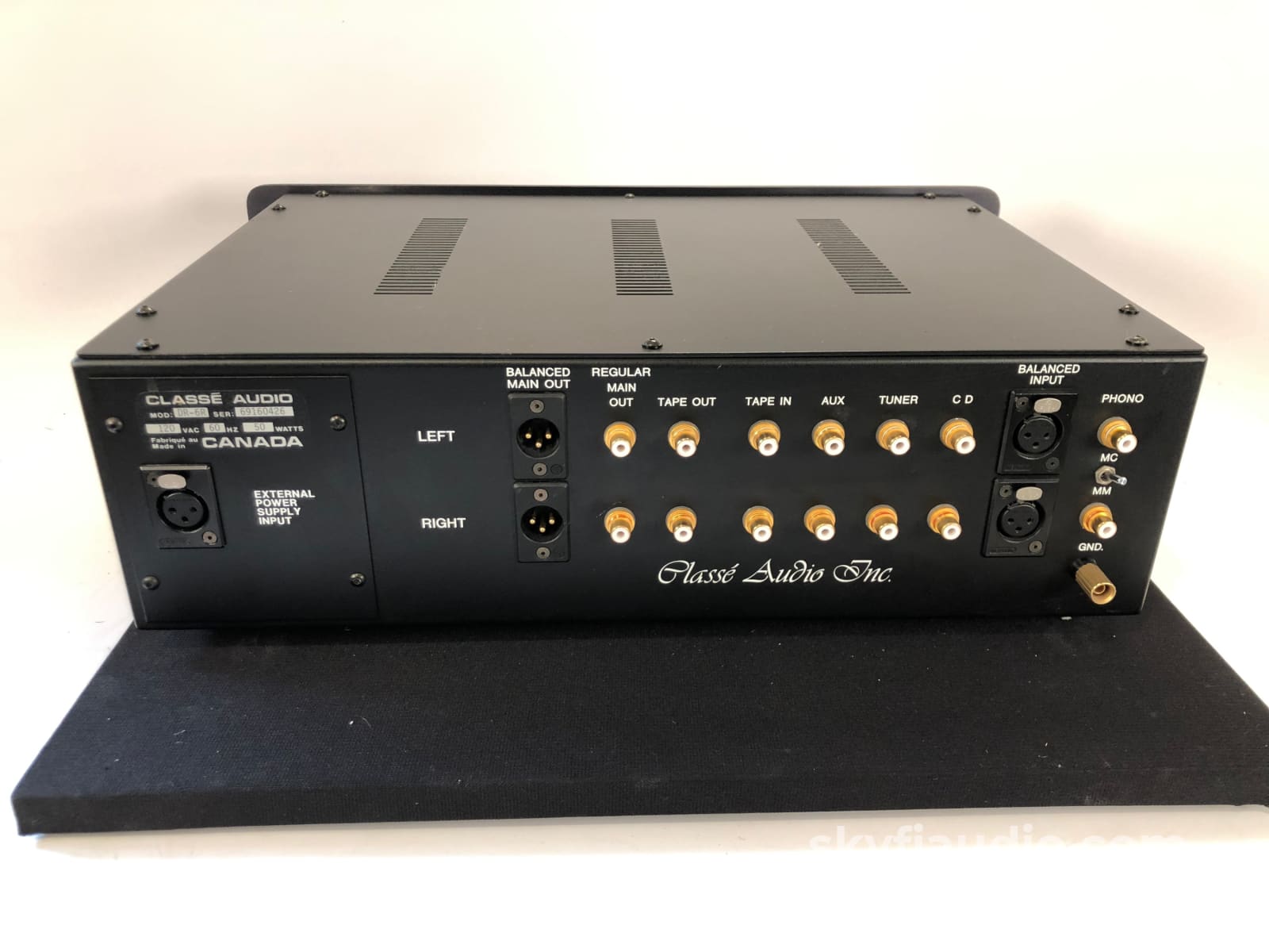 Classe Audio Dr-6-R Analog Preamp With Full Featured Phono - Complete Preamplifier