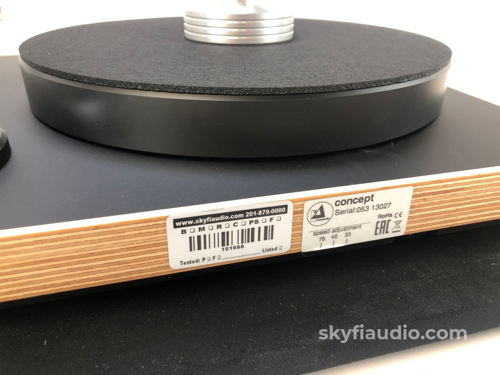 Clearaudio Concept Wood Turntable With Extras
