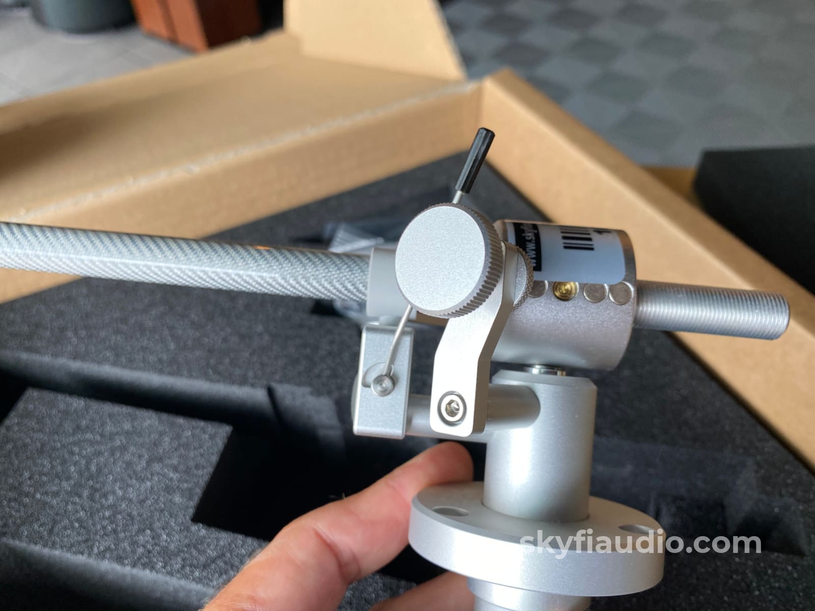 Clearaudio Satisfy Carbon Fiber (Cf) Tonearm - New In Open Box Accessory