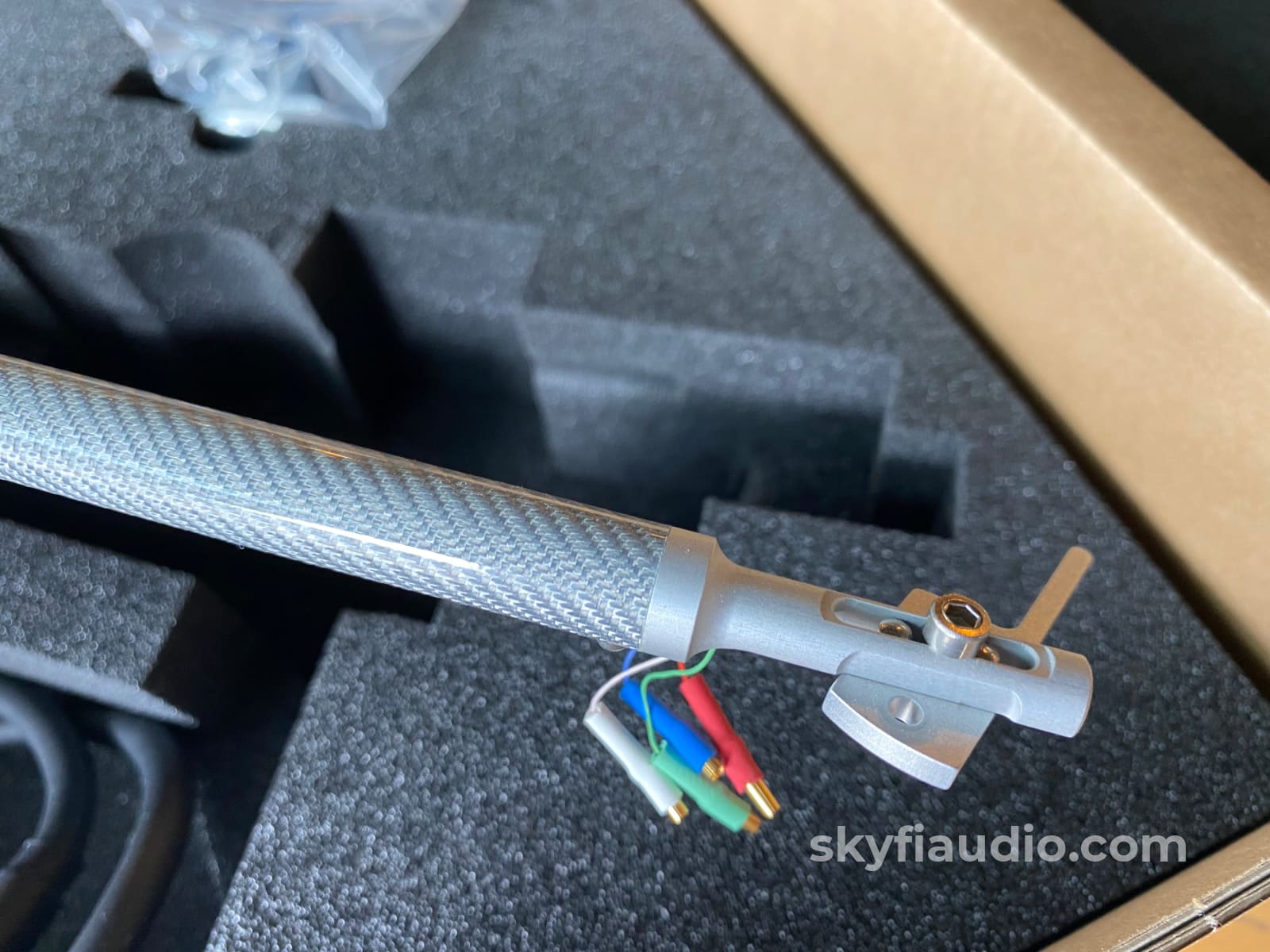 Clearaudio Satisfy Carbon Fiber (Cf) Tonearm - New In Open Box Accessory