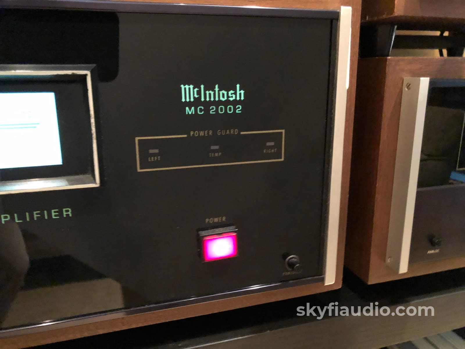 Complete Mcintosh Four Piece System In Wood Cases Amplifier