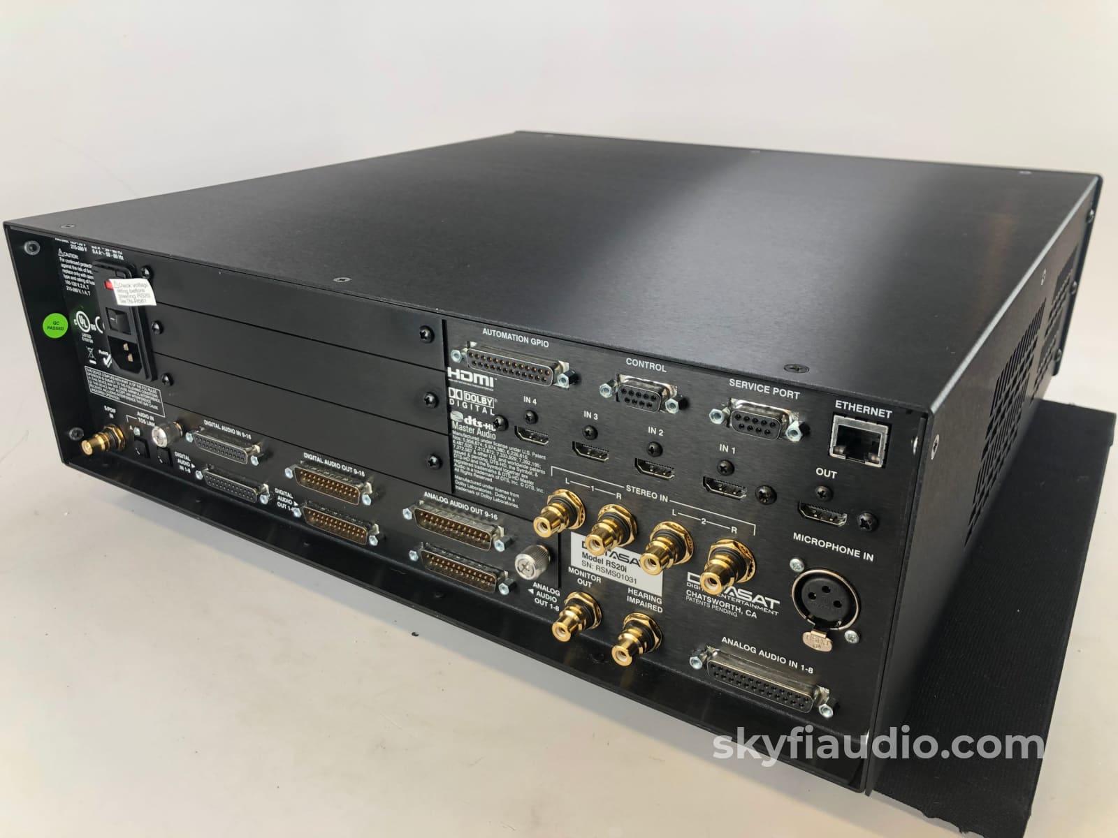 Datasat Digital - Rs20I Flagship Theater Processor Preamplifier