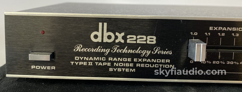 dbx 228 Dynamic Range Expander/Tape Noise Reduction System
