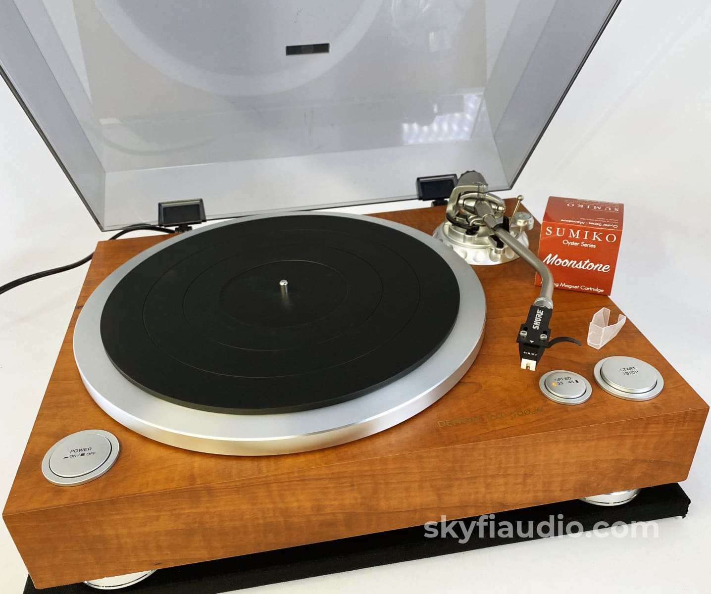 Denon DP-500M Turntable with New Sumiko Cartridge - RARE ...