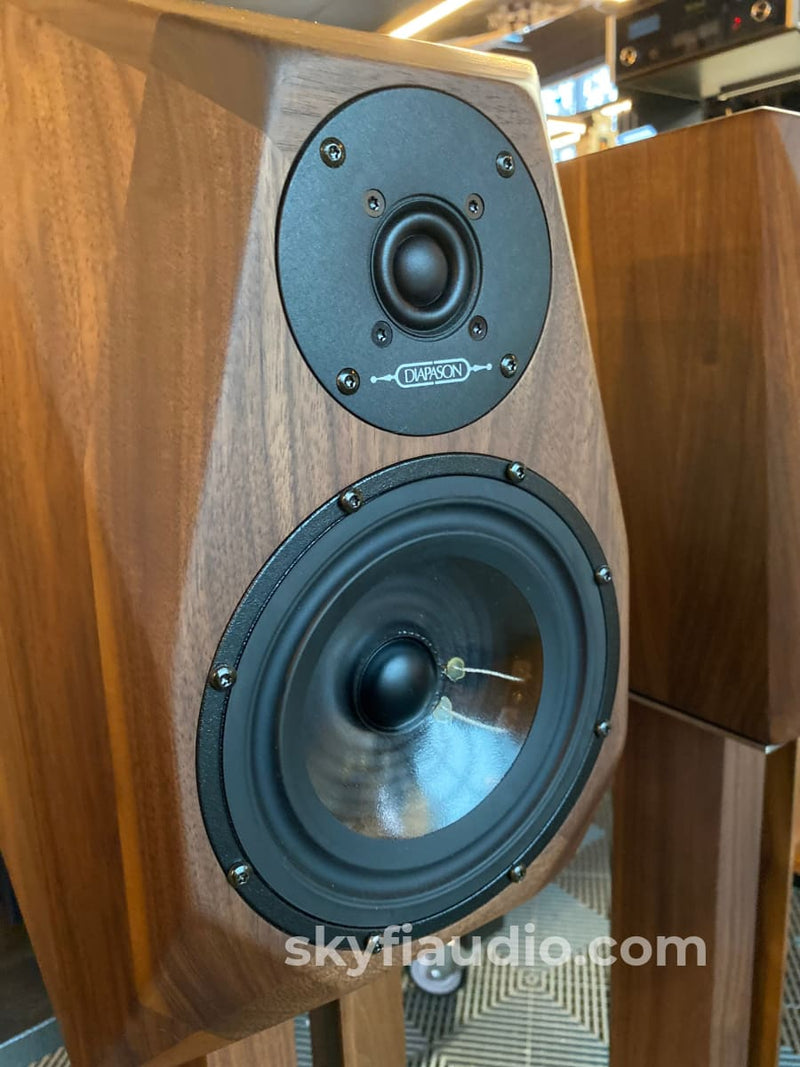 Diapason Adamantes V Speakers With Stands - Hand Crafted In Italy