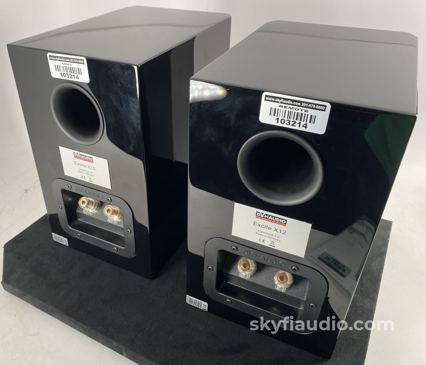 Dynaudio Excite X12 Speakers With Boxes