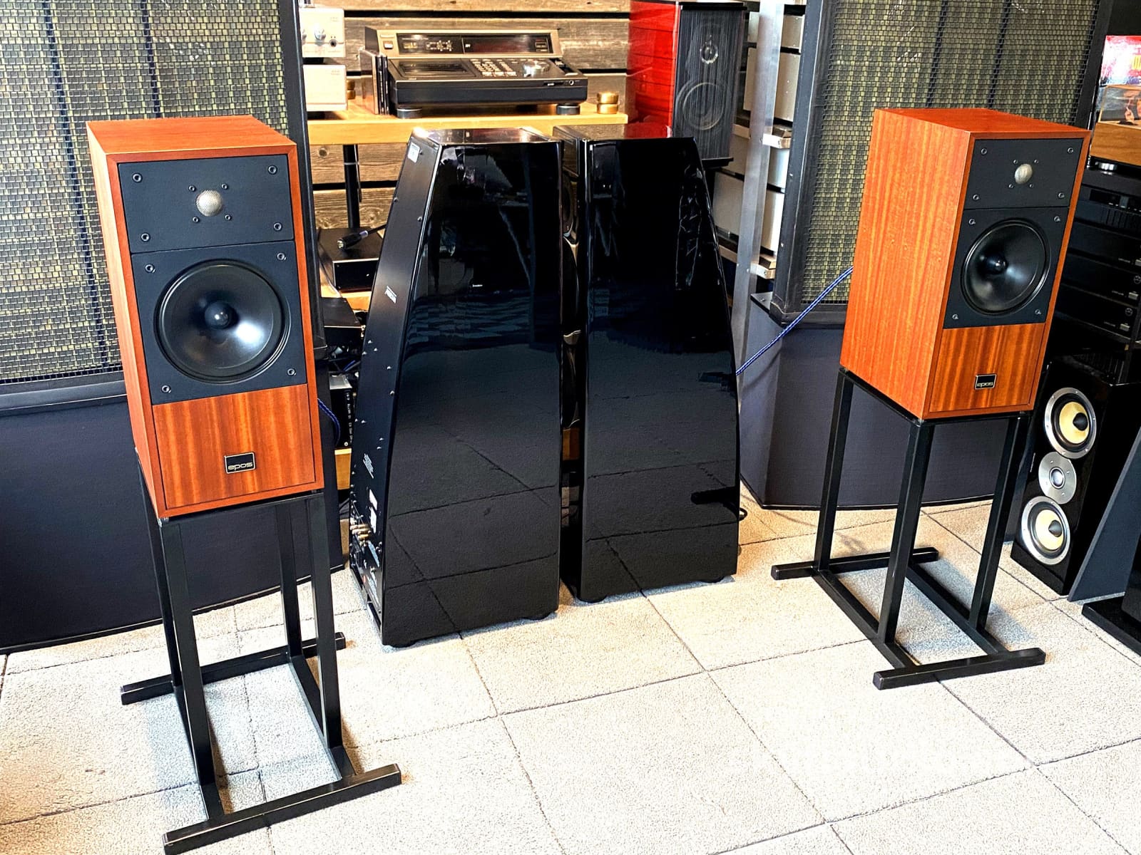 Epos Es14 Speakers With Matching Stands Cult Classic