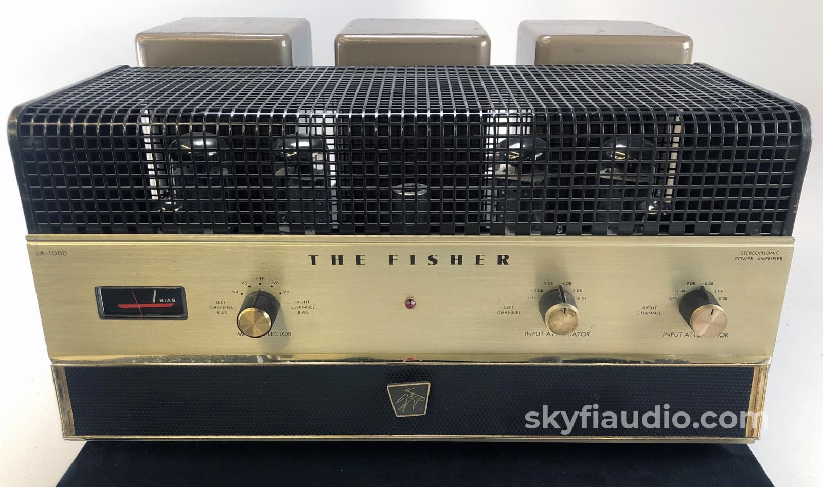 Fisher Sa-1000 Legendary Tube Amplifier - All Original