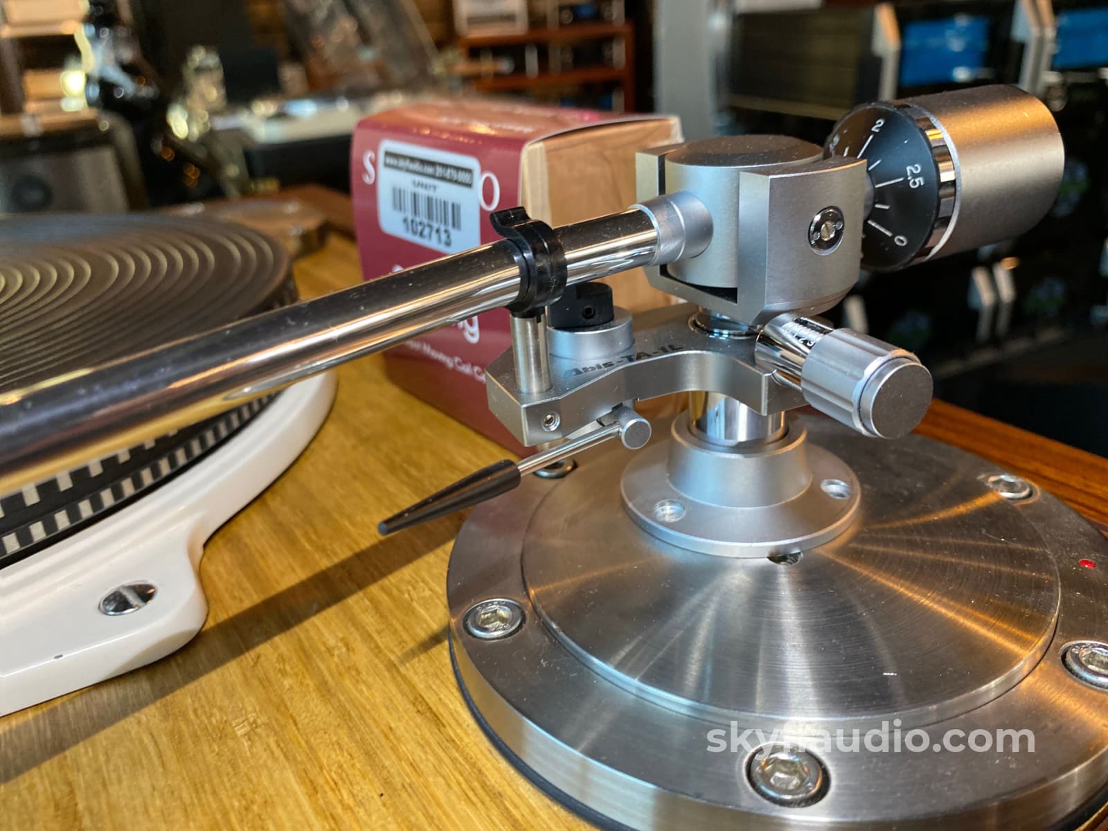 Garrard 301 Skyfi Custom Dual Tonearm Turntable With 12 Abis Arm And New Sumiko Starling