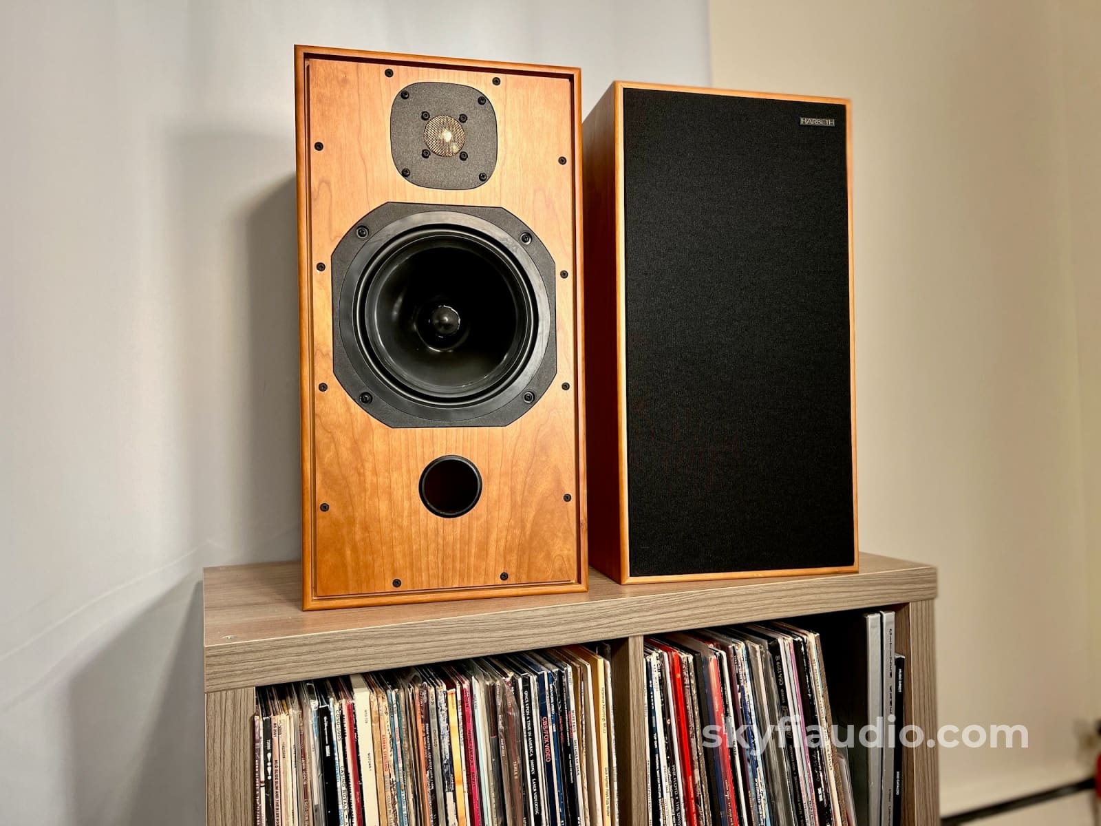 Harbeth HL Compact 7ES-2 Speakers in a Gorgeous Cherry Finish