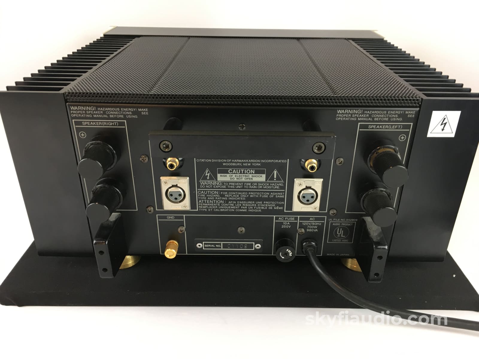 Harman Kardon Citation X-I and X-II Matching Preamp and Amplifier - Ve