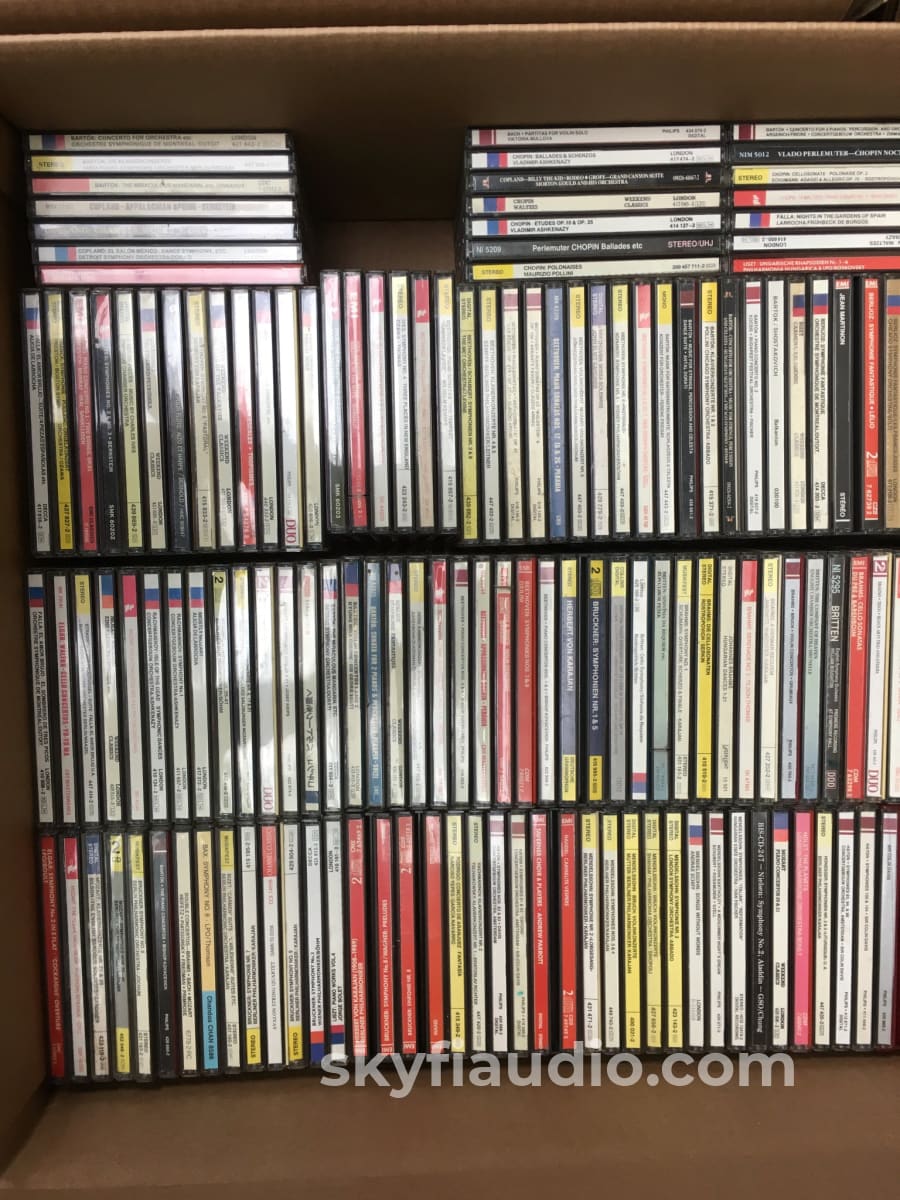 Huge Classical Cd Collection - 650 Cds Music