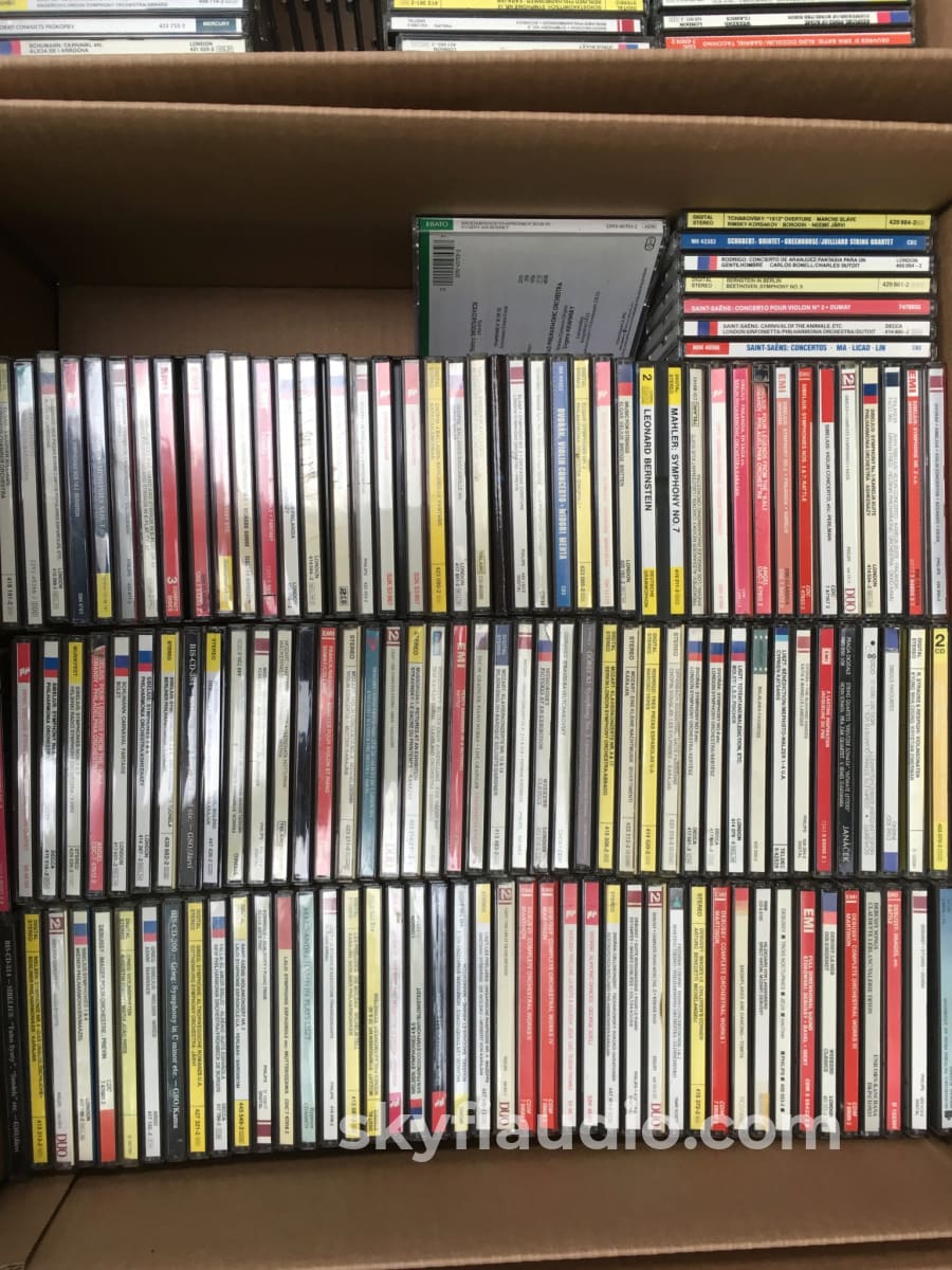 Huge Classical Cd Collection - 650 Cds Music