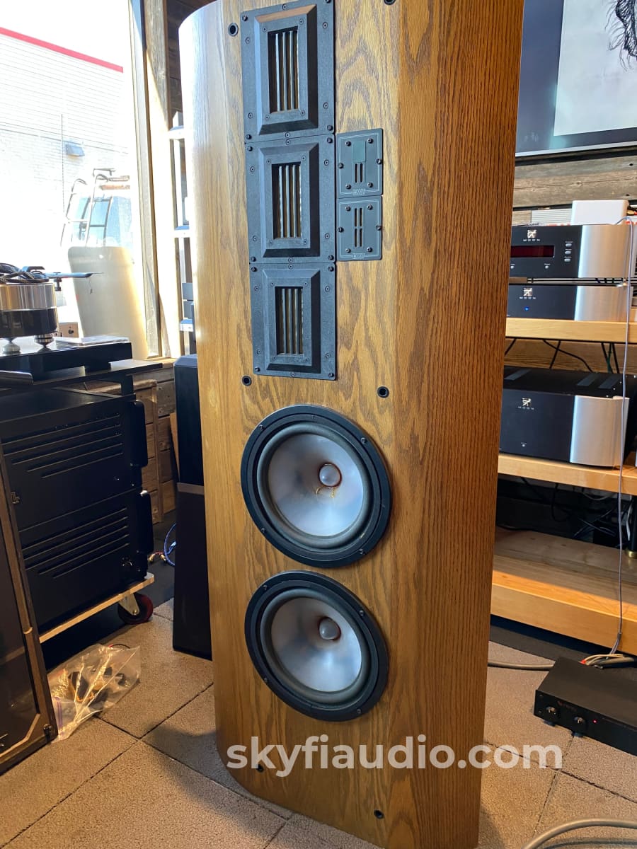 Infinity Reference Standard Rs Ii-A Vintage Ribbon Speakers With Lf Eq Very Clean