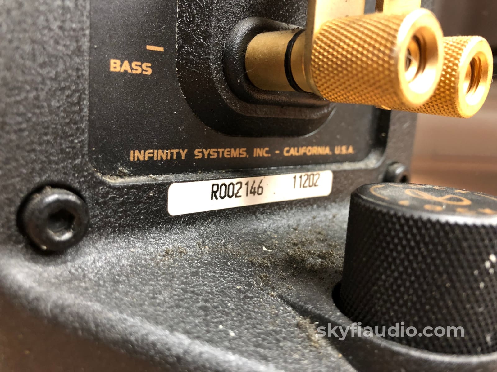 Infinity Renaissance 90 Vintage Speakers With Emit Drivers