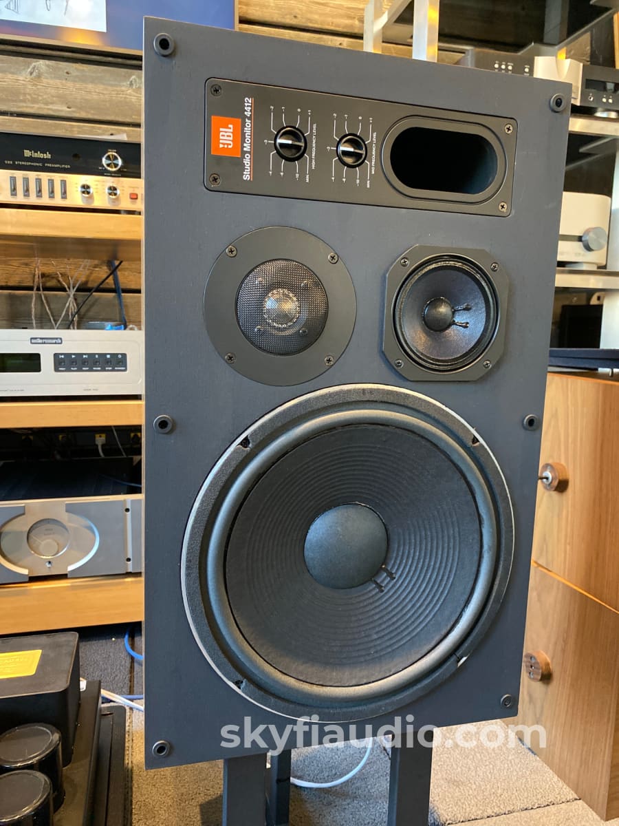 Jbl 4412 Vintage Studio Monitor Speakers In Survivor Condition