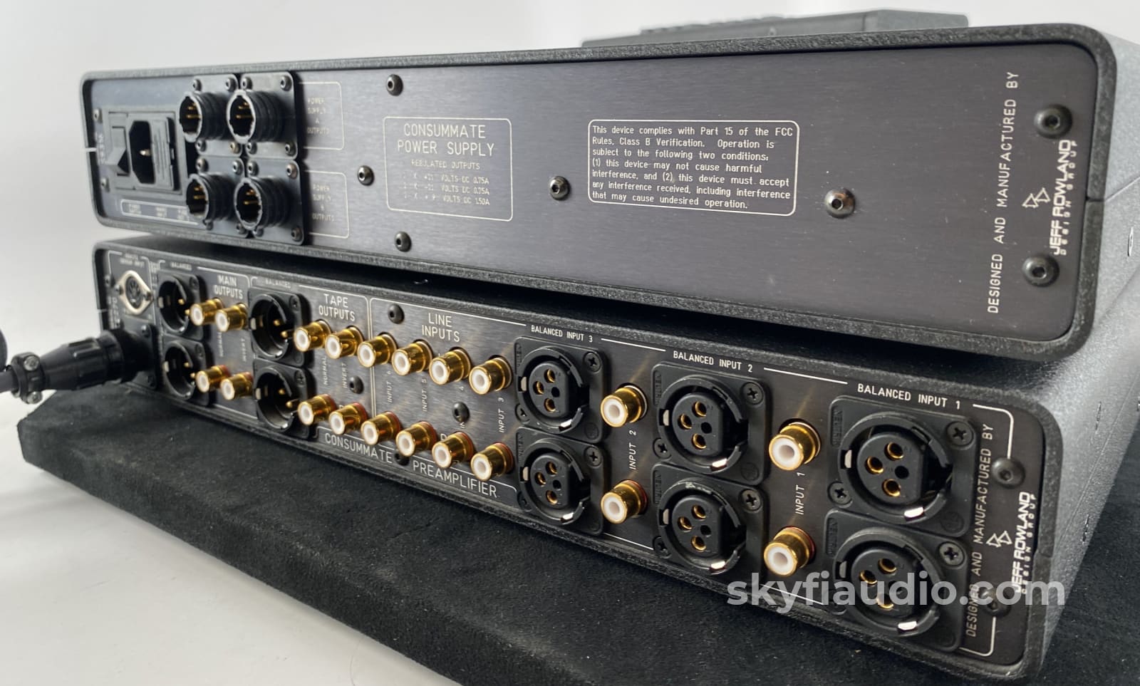 Jeff Rowland Design Group Consummate Dual Chassis Preamplifier