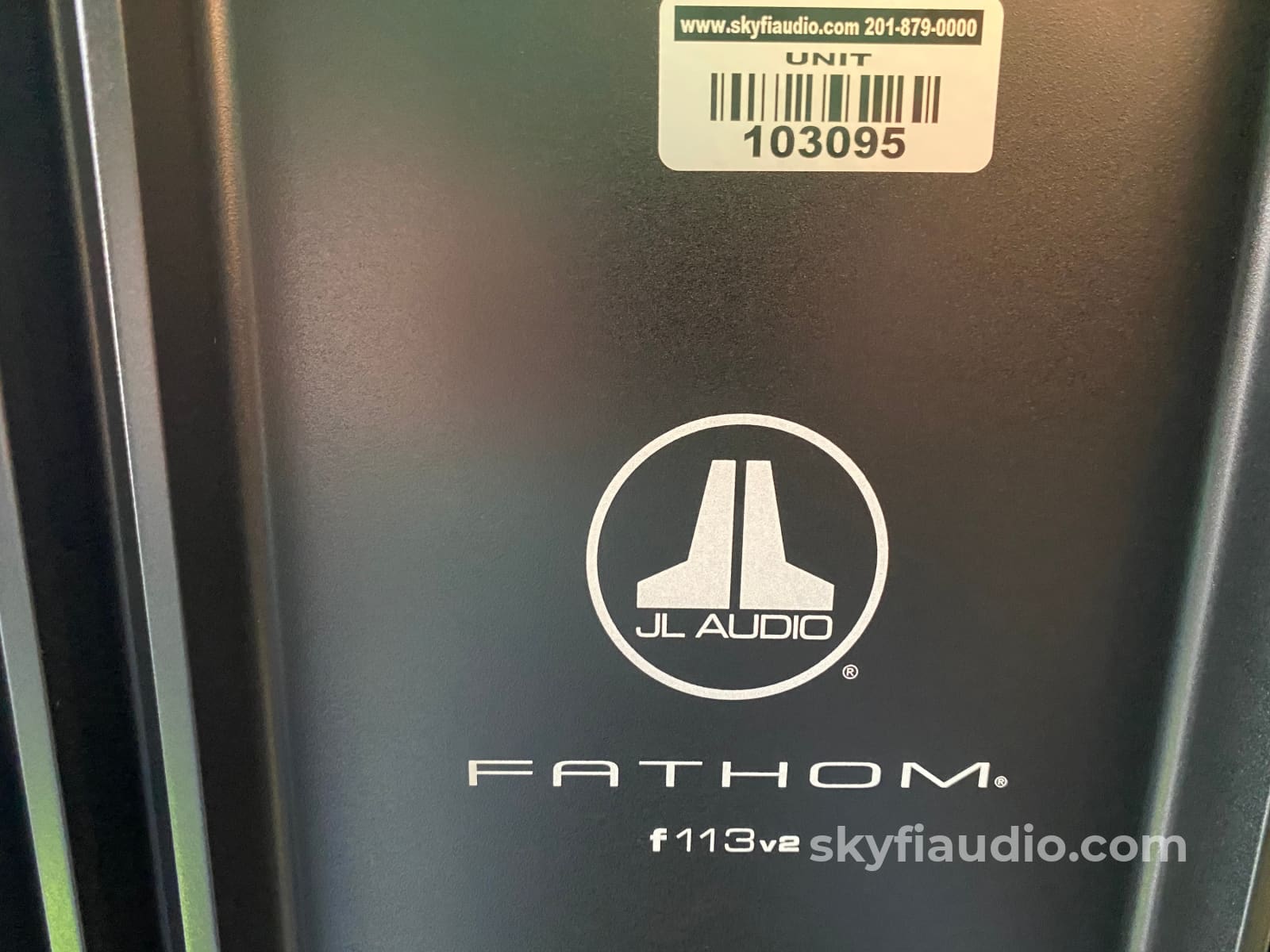 Jl Audio - Fathom F113V2-Gloss 13.5-Inch Powered Subwoofer In A Black Gloss Finish Speakers