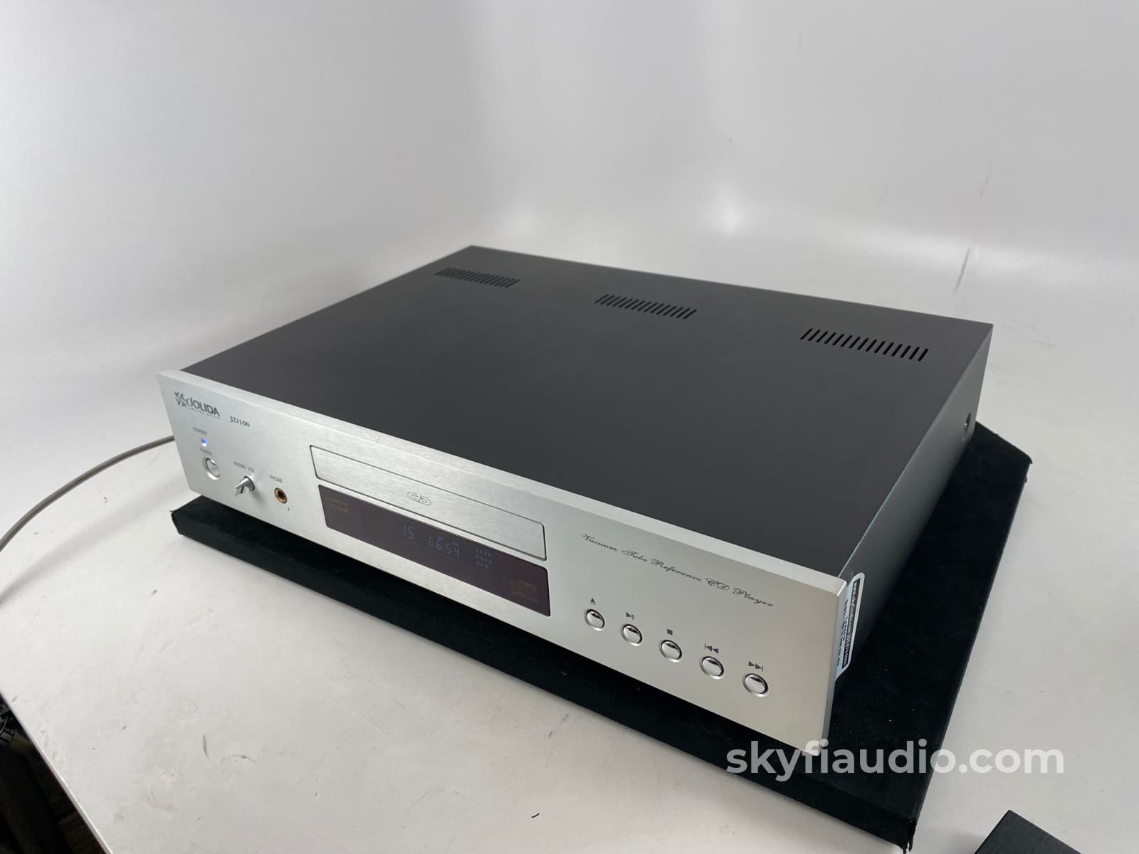 Jolida JD100A Tube CD Player With Remote And Manual, 24/96 Burr-Brown