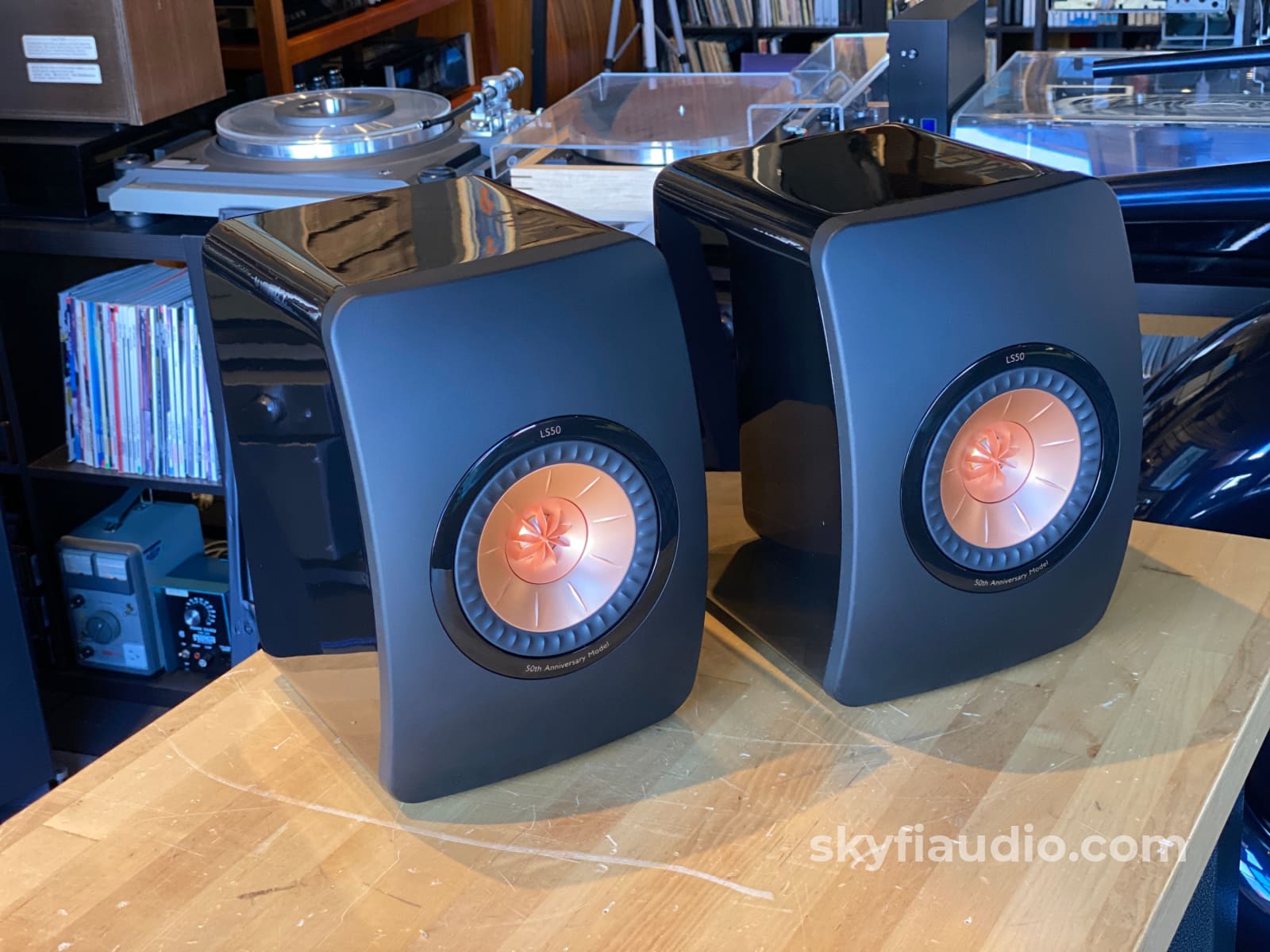 KEF LS50 Speakers - 50th Anniversary Model - Like New