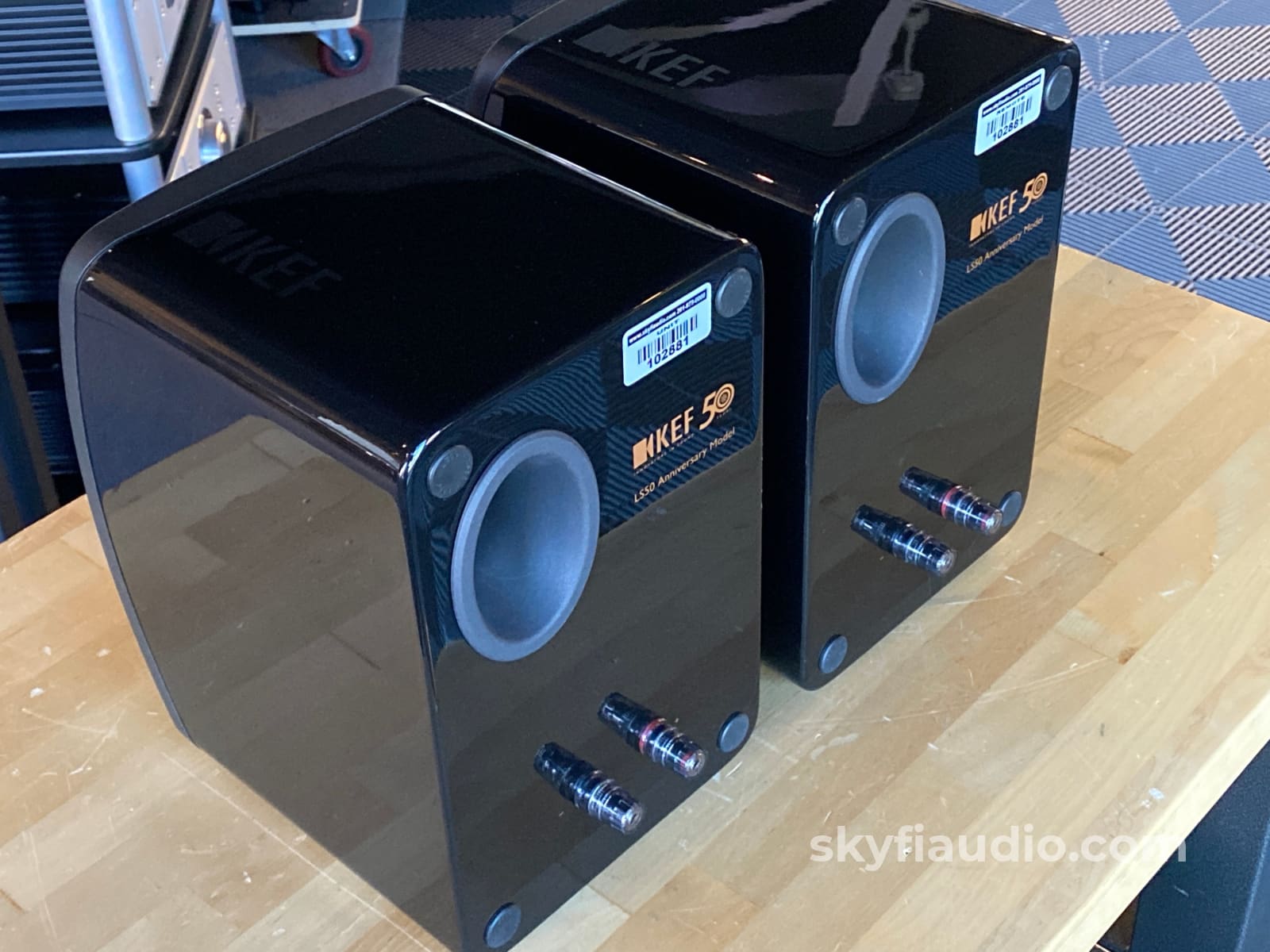 KEF LS50 Speakers - 50th Anniversary Model - Like New