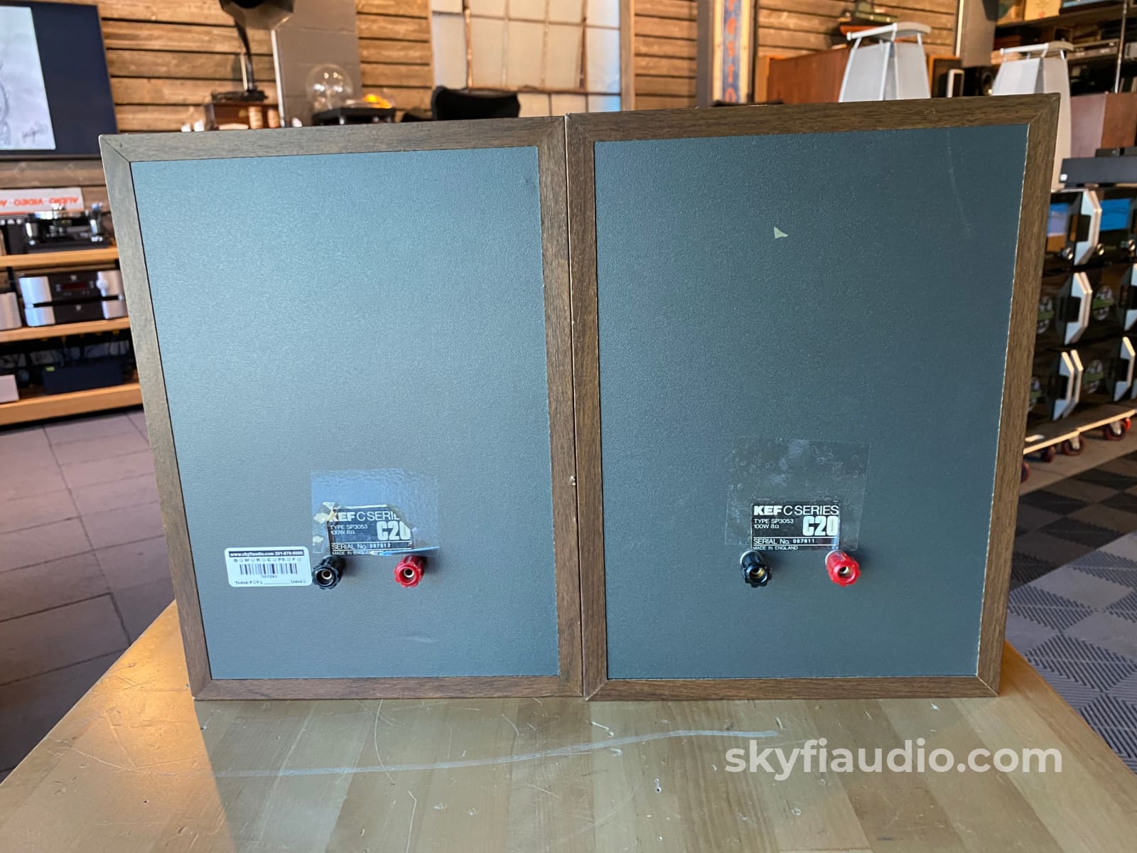 Kef Model C20 Vintage Speakers