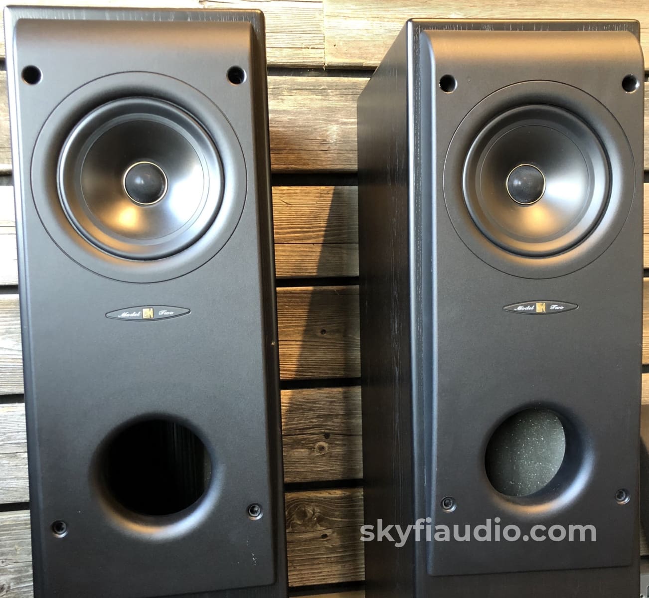Kef Reference Model Two Speakers In Boxes