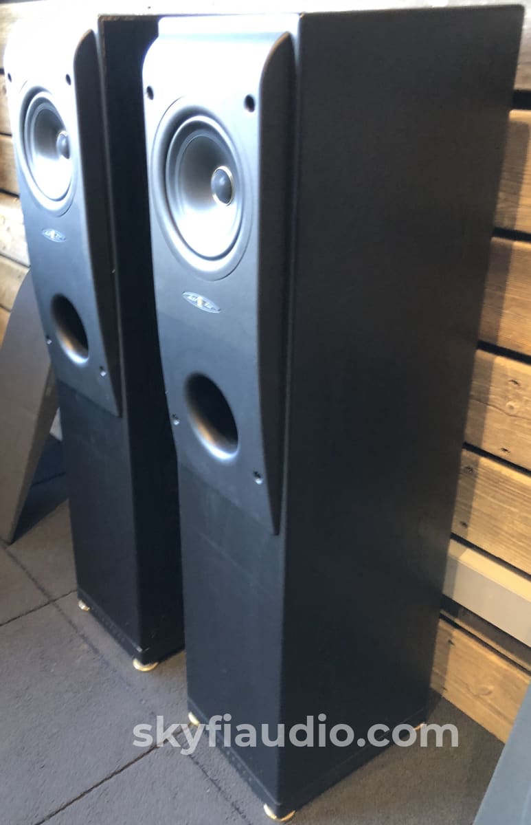 Kef Reference Model Two Speakers In Boxes
