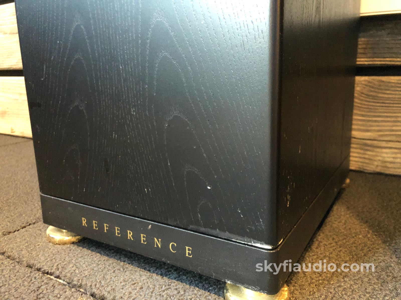 KEF Reference Model Two Speakers in Boxes