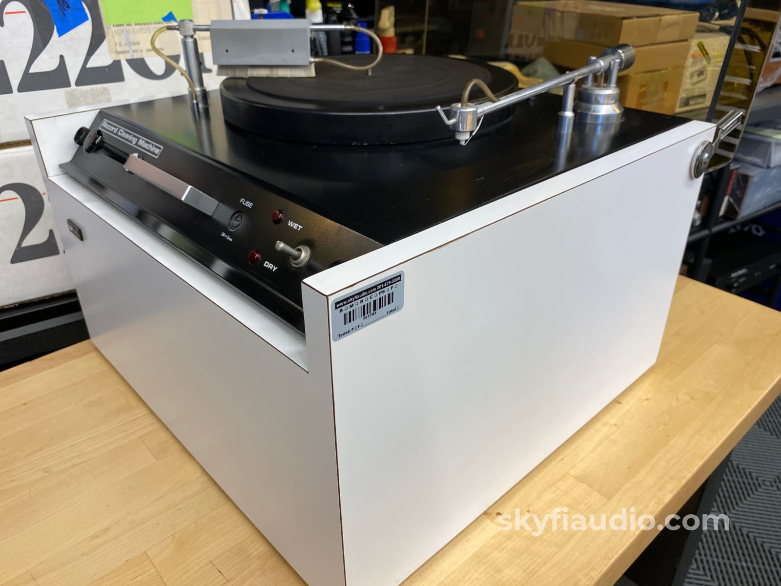 Keith Monks - Kmal Record Cleaning Machine Mkii Complete And Working Great Accessory