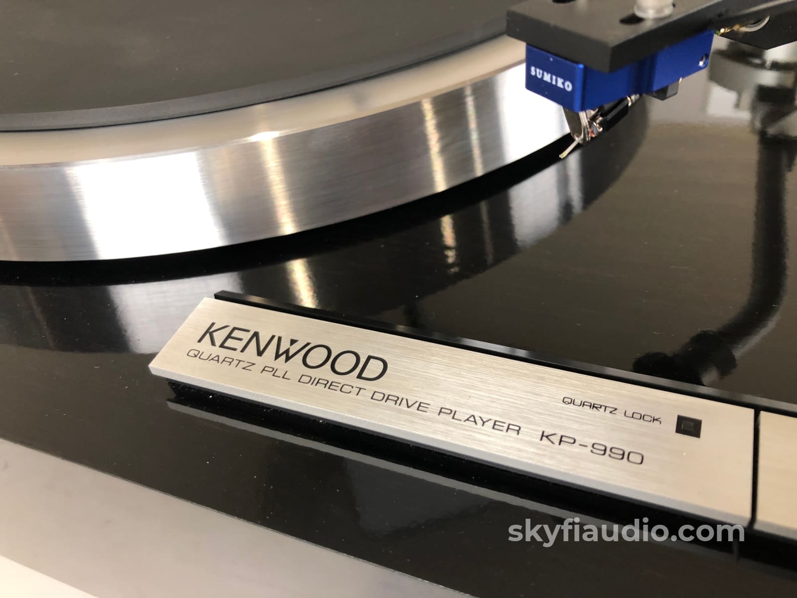 Kenwood Kp-990 Turntable With New Sumiko Songbird Cartridge