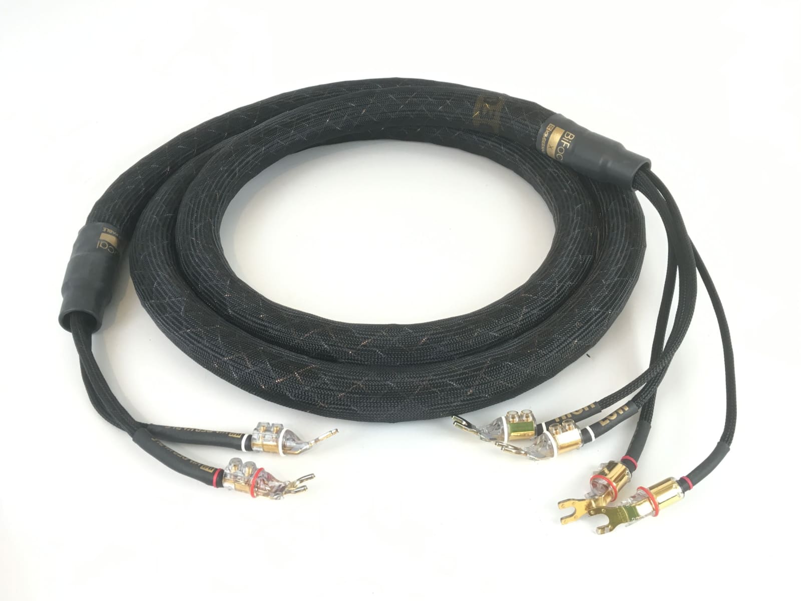 Kimber Kable BiFocal X Bi-Wire Speaker Cable, 10'