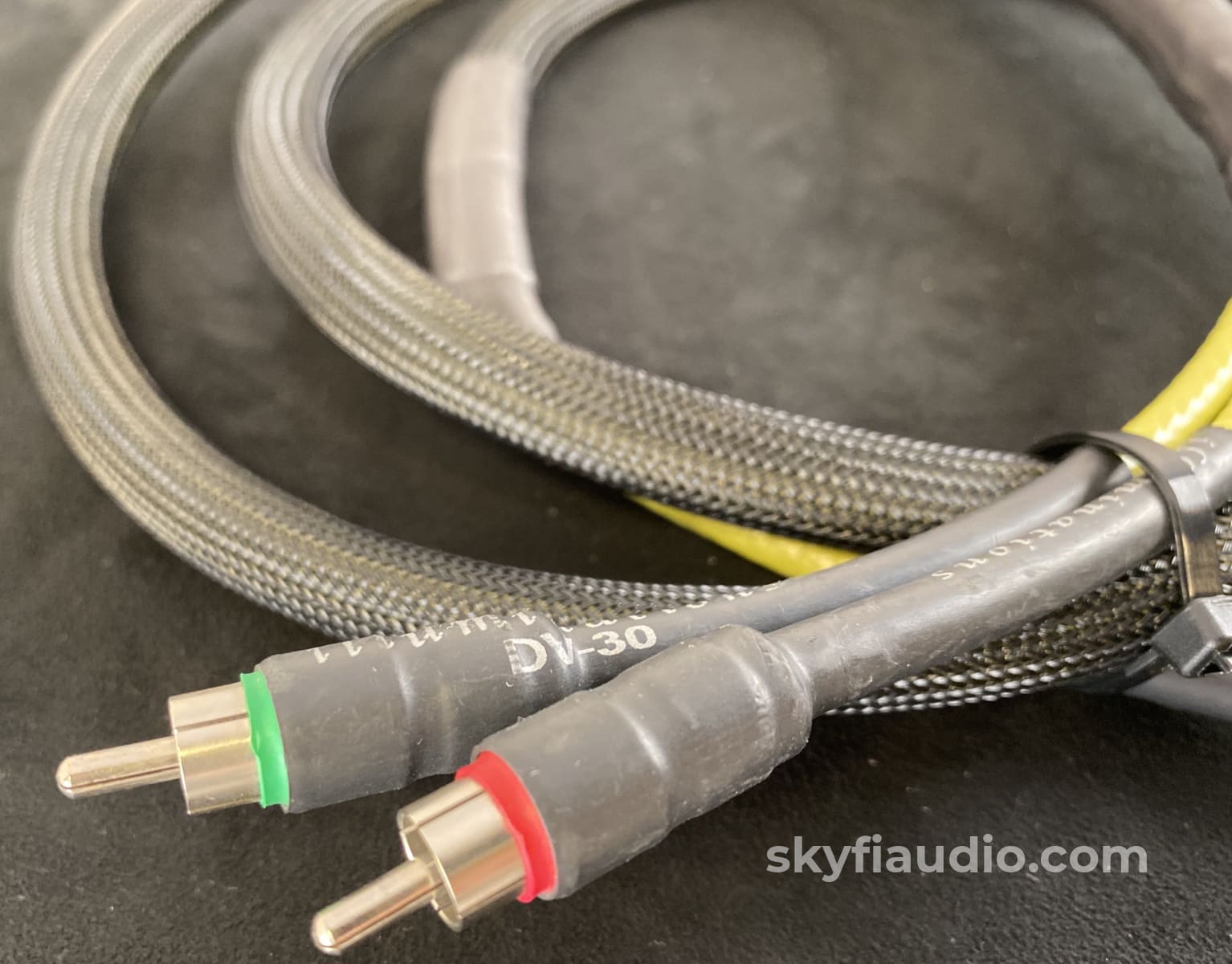 Kimber Kable - Illuminations Dv-30 Coaxial (Rca) Digital Cables Dual Set For Clocking/Dac 2M