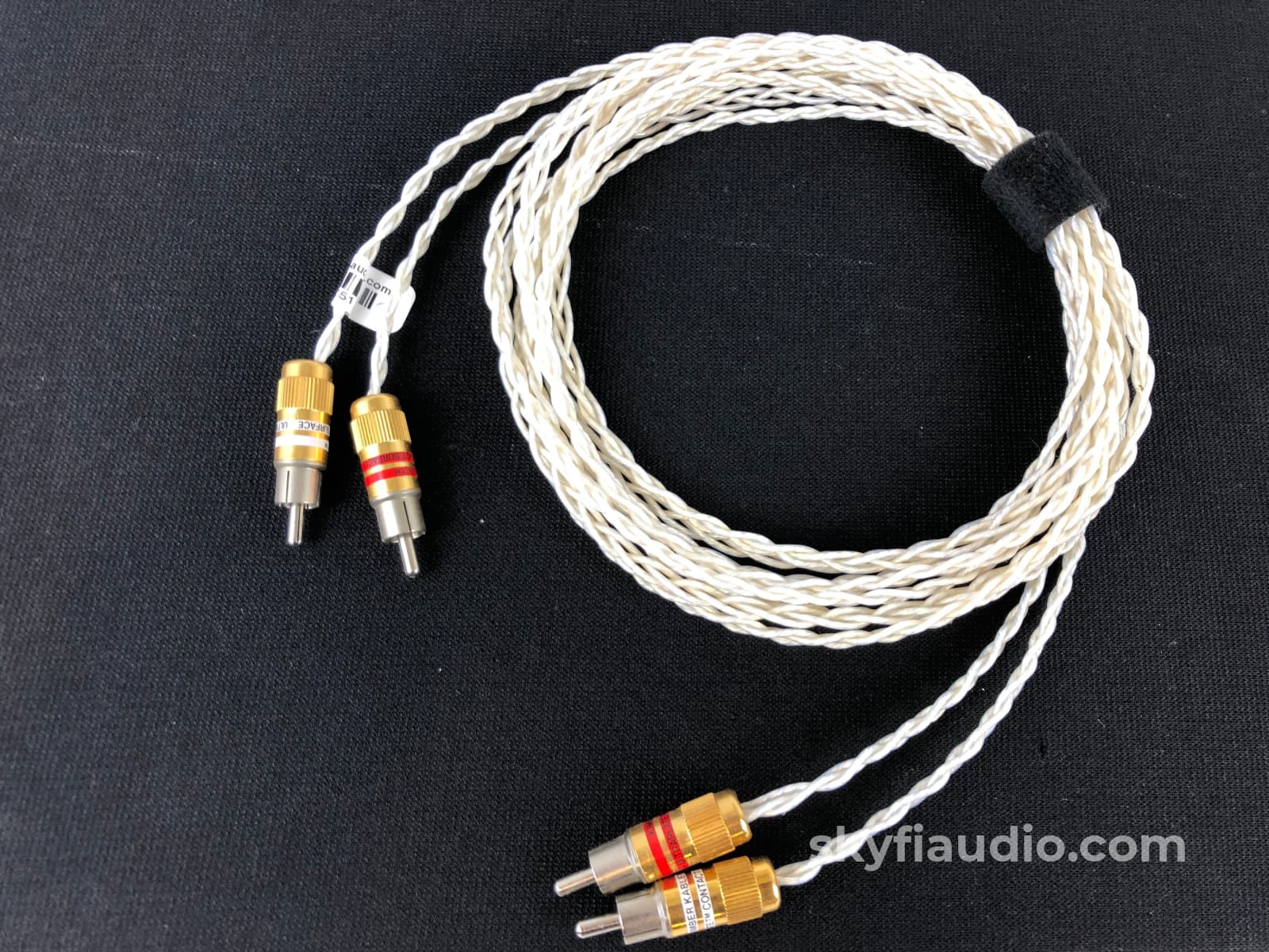 Kimber Kable Kcag Silver Analog Audio Cable - Ultraplate Rcas 2 Meters Cables