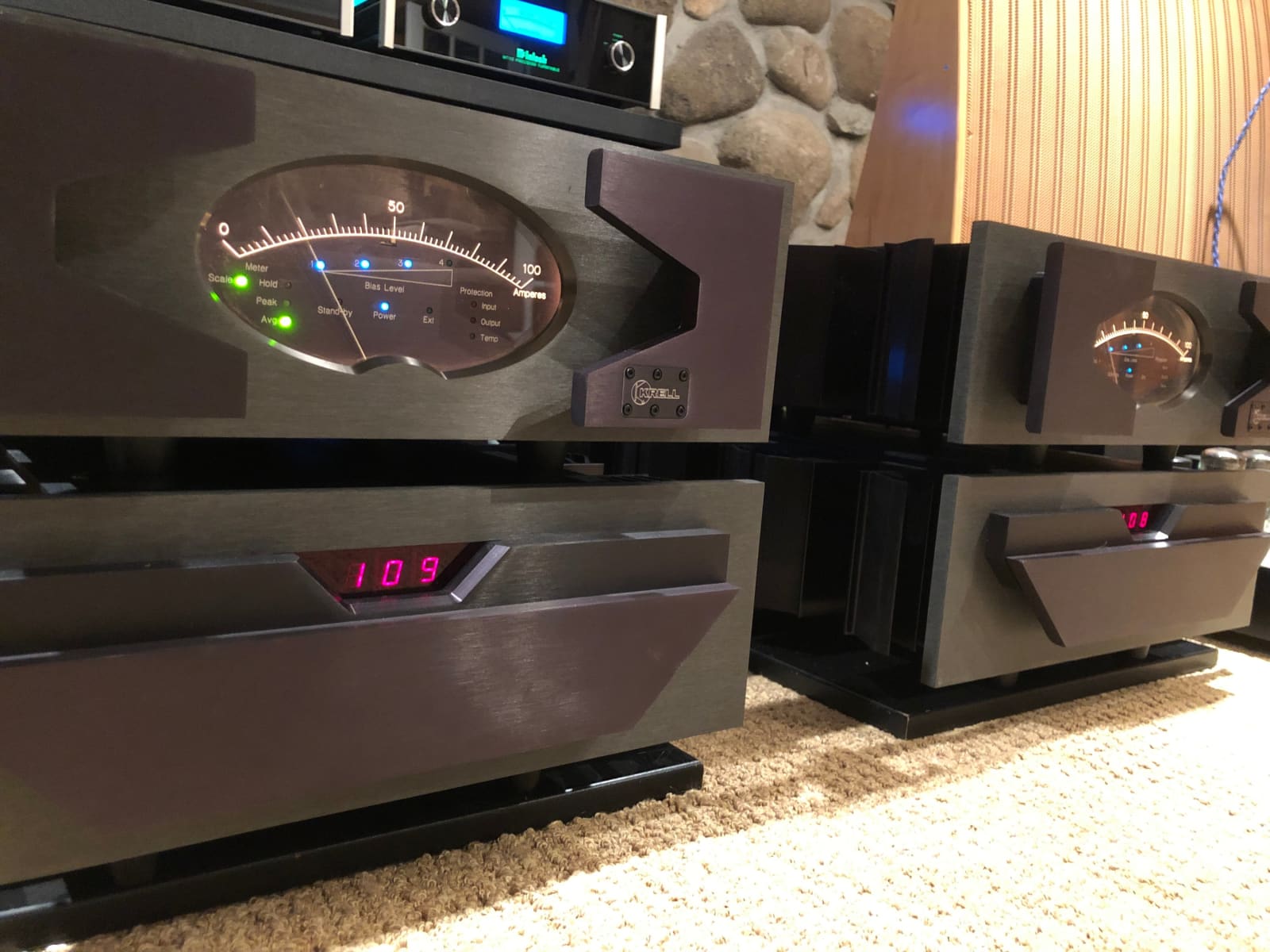 Krell Audio Standard (Kas) Flagship Amplifiers - The Best Of Complete Set Speakers