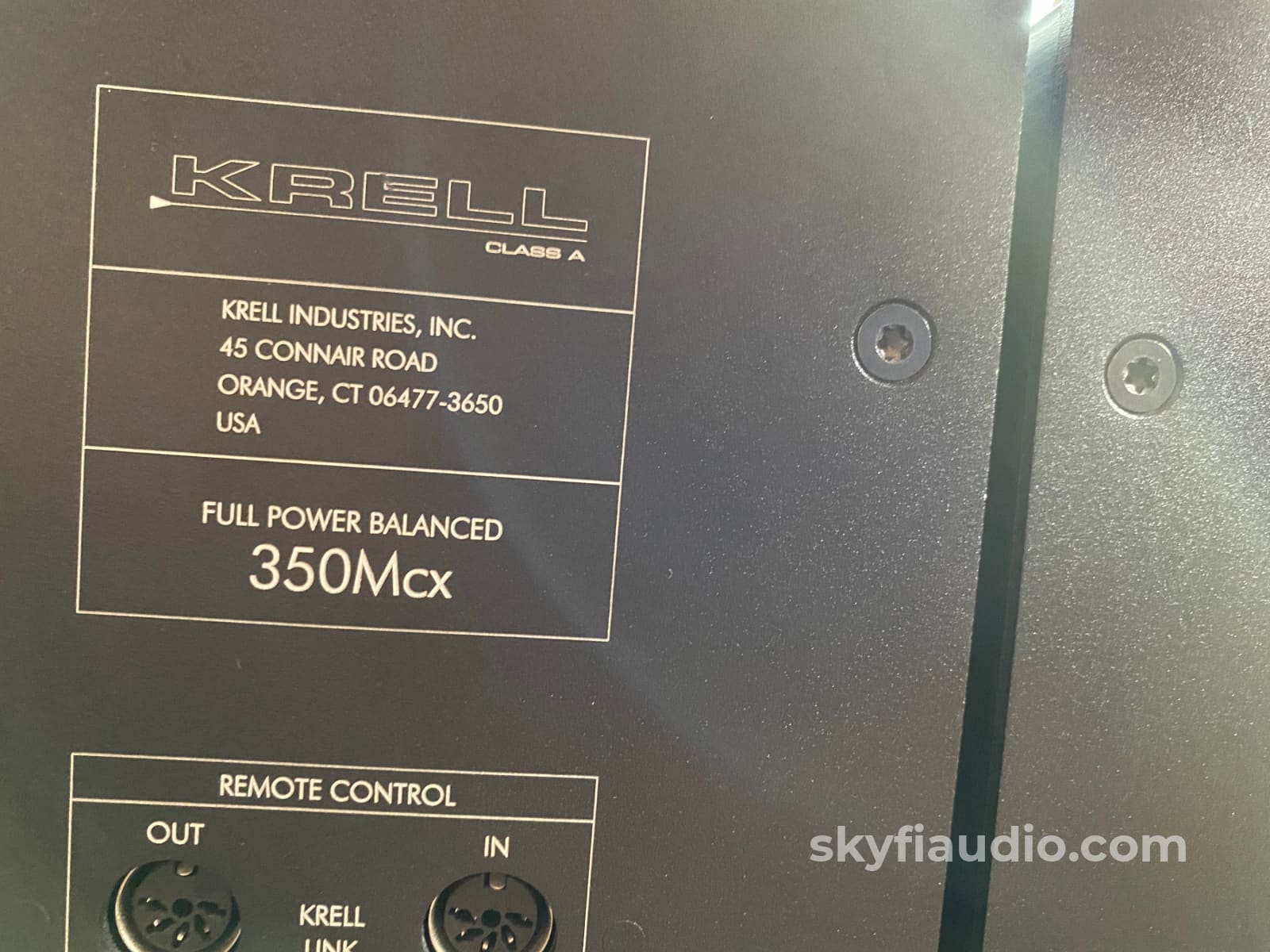 Krell Full Power Balanced X Series Fpb 350Mcx Monoblock Amplifiers 350-700-1400 Watts! Serviced By