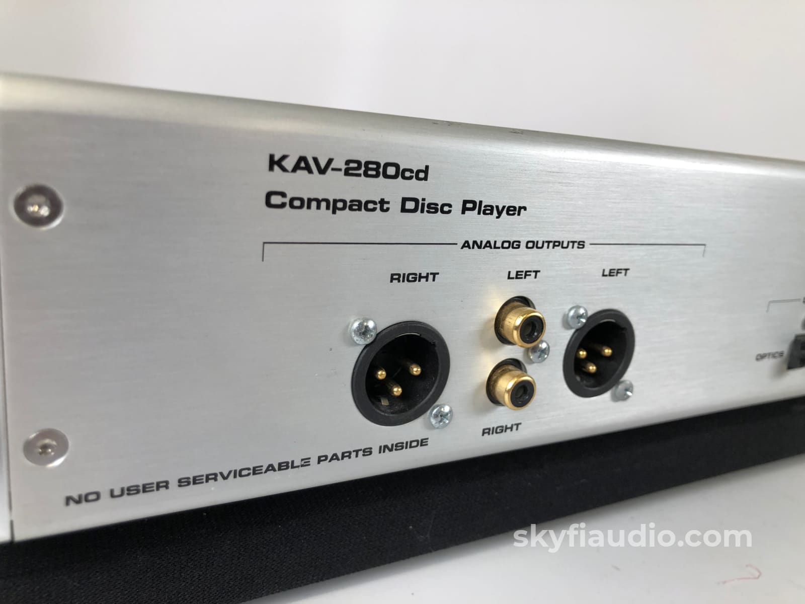 Krell Kav-280Cd Cd Player With Quad 24-Bit Burr-Brown Pcm-1704S (A) + Digital