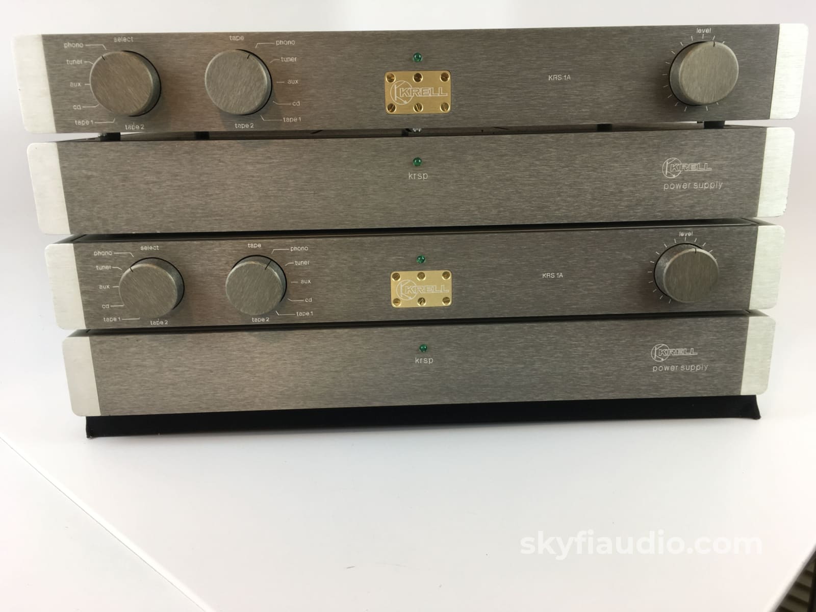 Krell Krs-1A - 4 Piece Reference Preamp With Phono Module Preamplifier