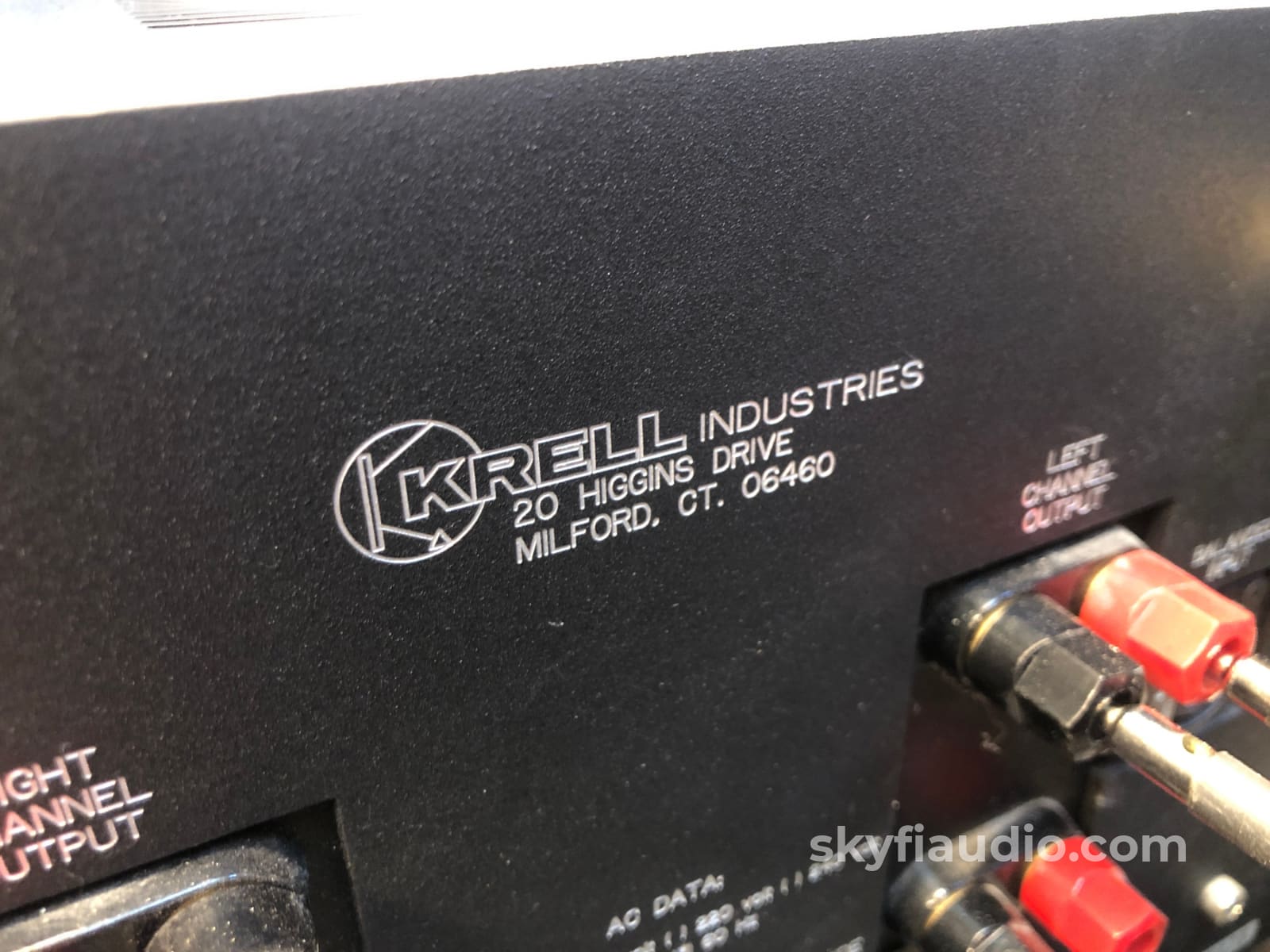 Krell Ksa-250 Amplifier - True American Muscle Original Box