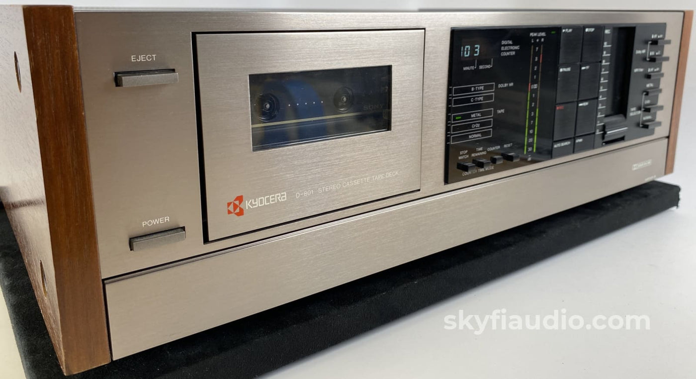 Kyocera D801 Vintage Cassette Deck