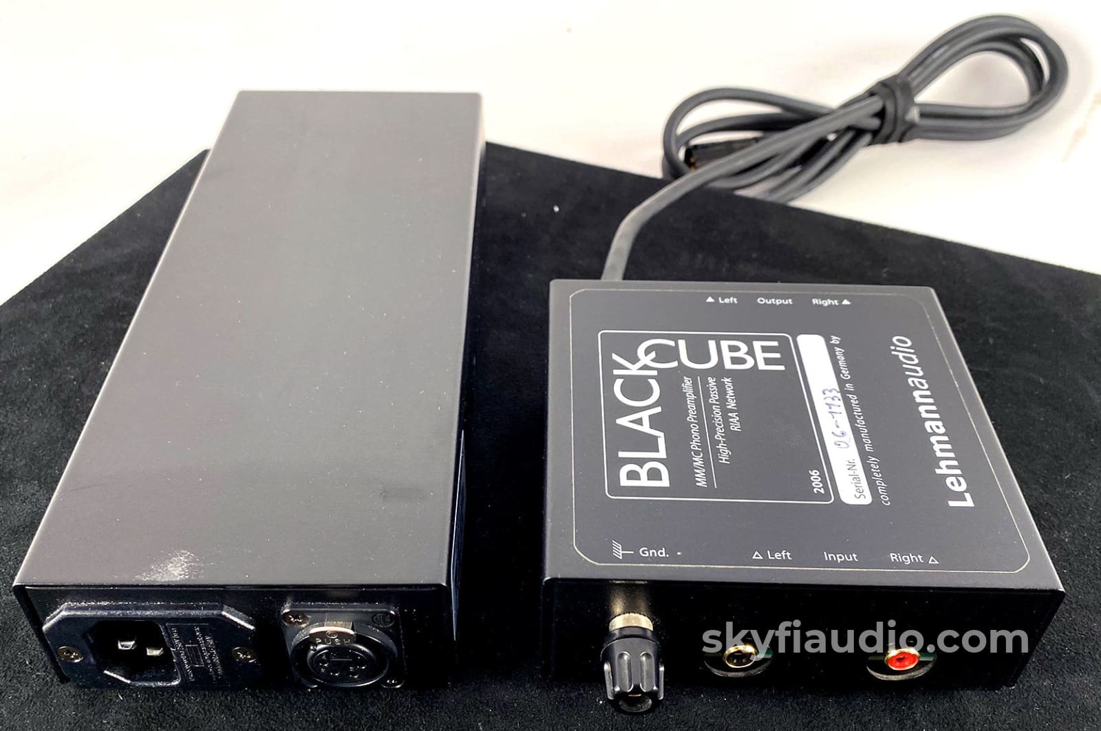 Lehmann Audio Black Cube Se Phono Preamplifier W/Pwx Upgraded Power Supply