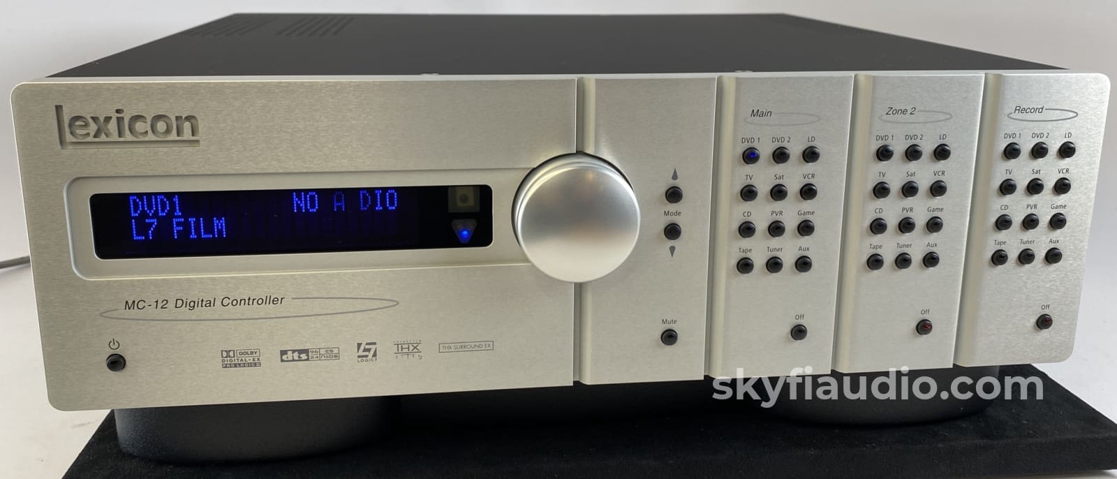 Lexicon Mc-12B Home Theater Processor With Superb Balanced Audio Connections Preamplifier