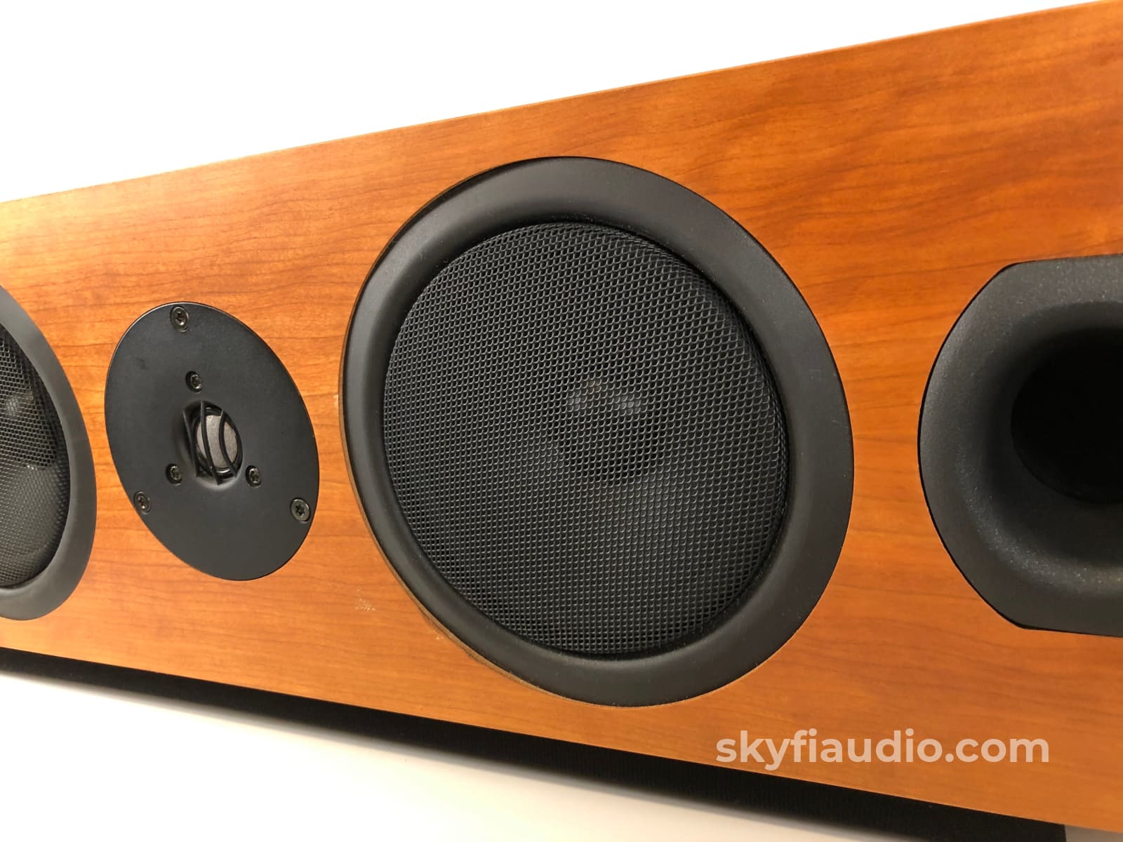 Linn 5 Speaker Surround System - Keilidh, Tukan, and AV5120 in Cherry