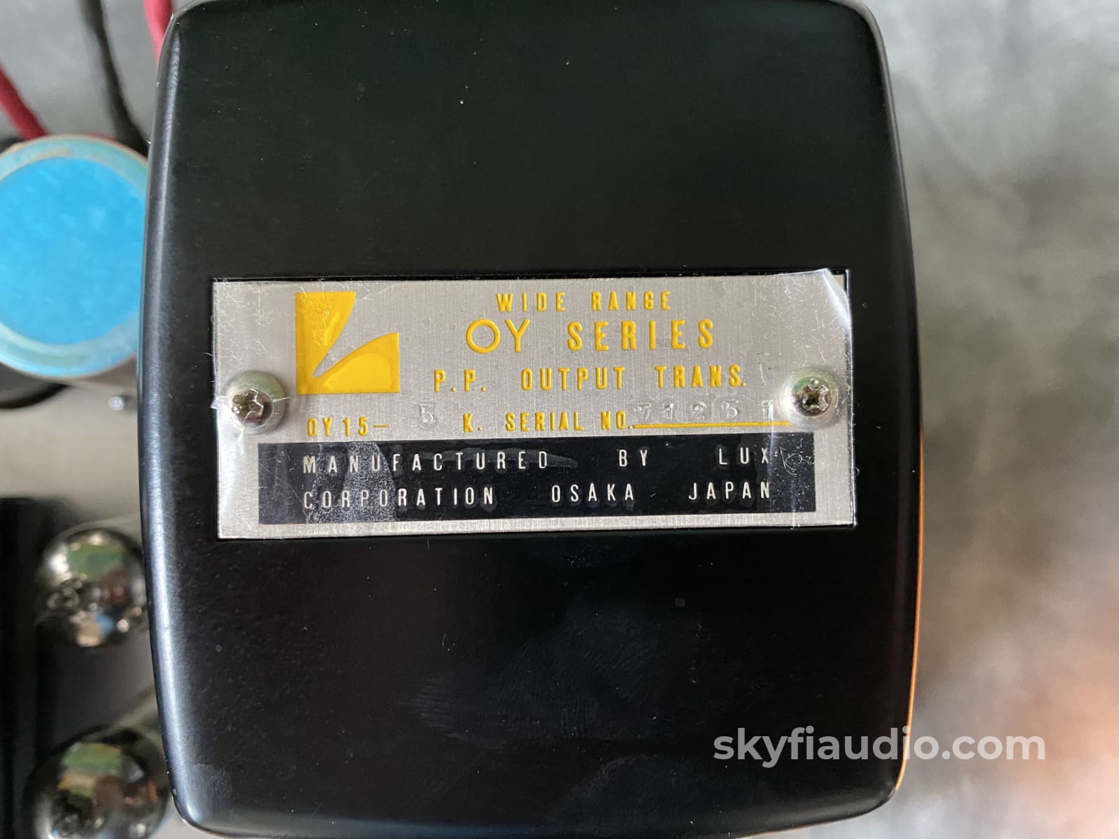 Luxman Luxkit Kmq-60 Vintage Tube Amplifier