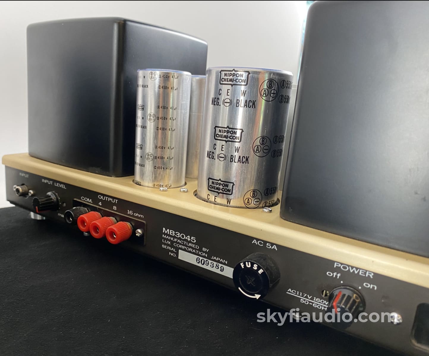 Luxman Mb-3045 Tube Monoblock Amplifiers Amplifier
