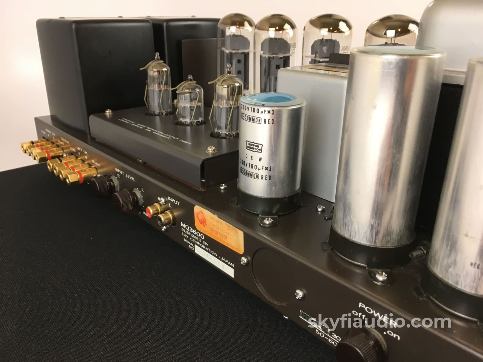 Luxman Mq-3600 Stereo Tube Amplifier With Original Tubes