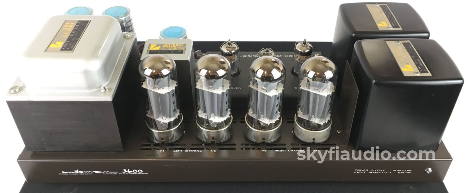 Luxman Mq-3600 Stereo Tube Amplifier With Original Tubes