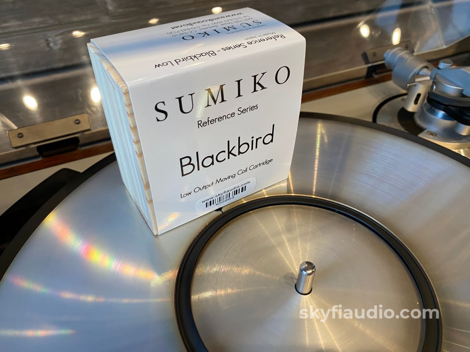 Luxman Pd-300 Vintage Turntable With New Sumiko Blackbird Mc Cartridge